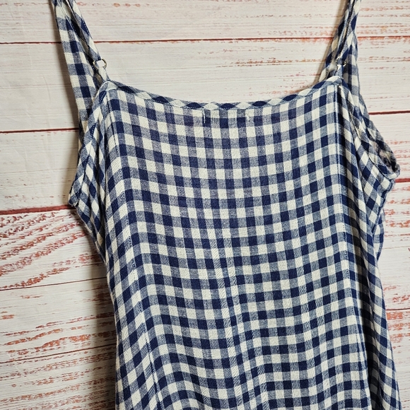 Rails Malia blue gingham wrap tie dress - Picture 15 of 15